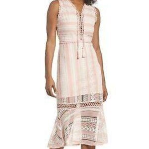 Anthropologie Foxiedox Clarinda Pink Lace